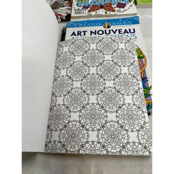 Adult Mandalas and Designs Coloring Books Set of 6 - Picture 10 of 10